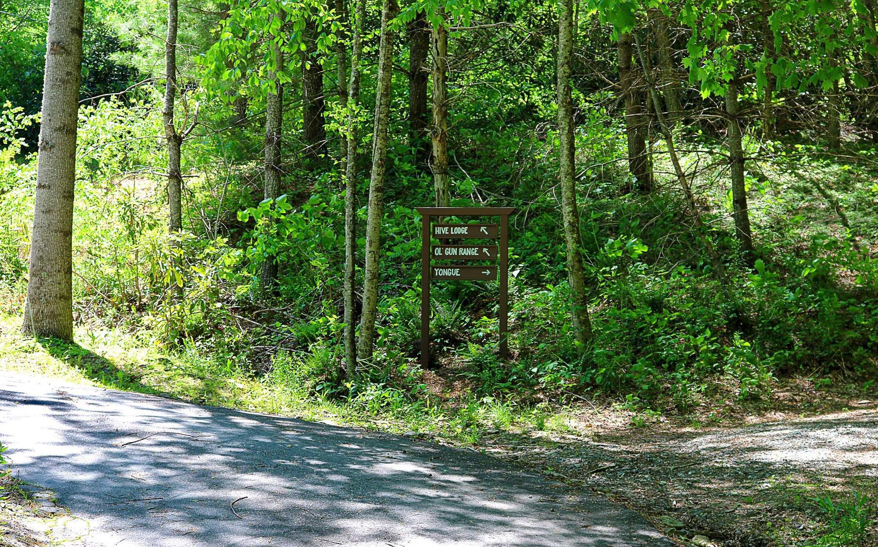 Entering the property