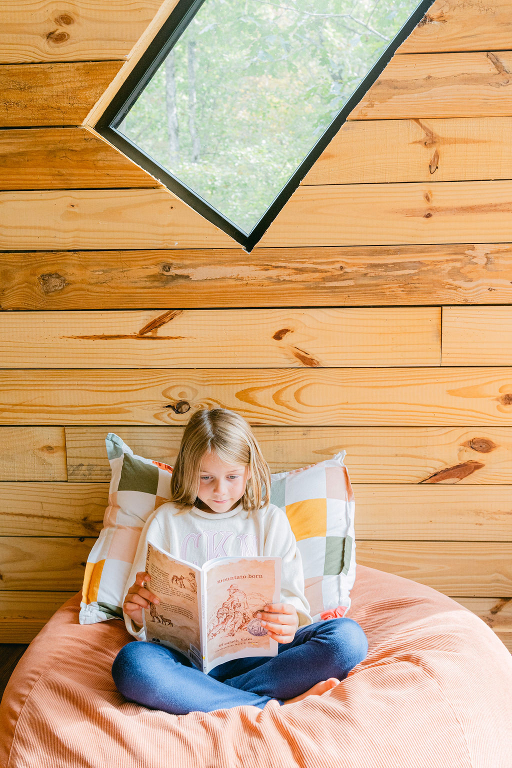 Kid's nook for napping and reading
