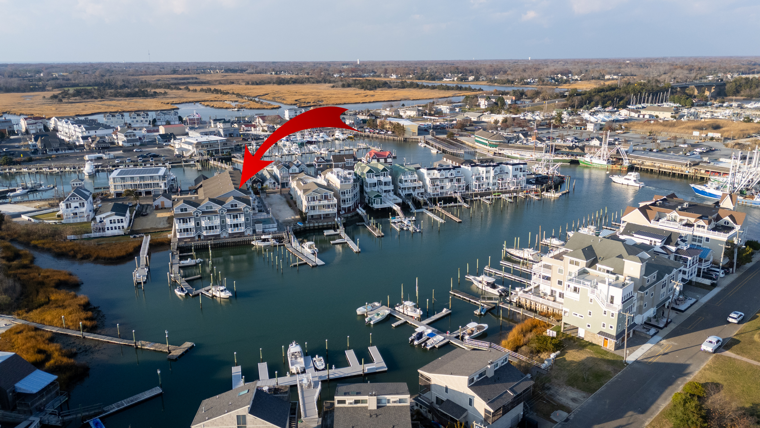 Aerial View of Complex