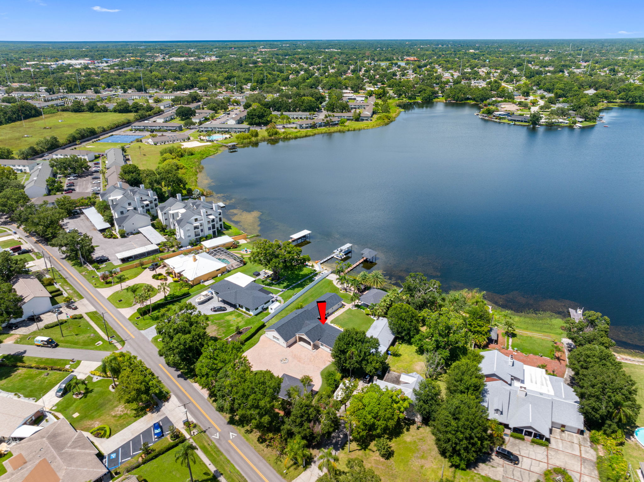 Aerial View of the Neighborhood
