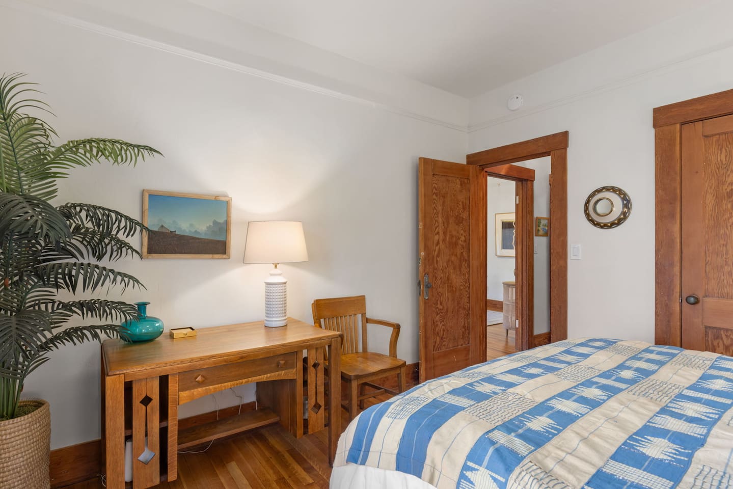 vintage furniture and stylish decor