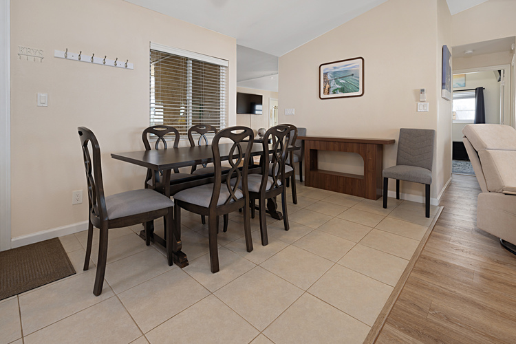 Dining for 8 with 2 extra chairs