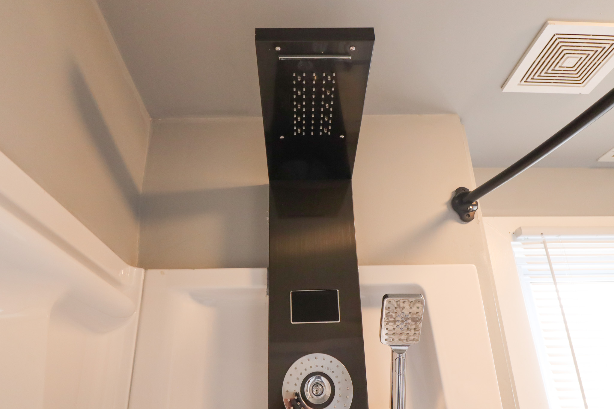 Check out this shower! 