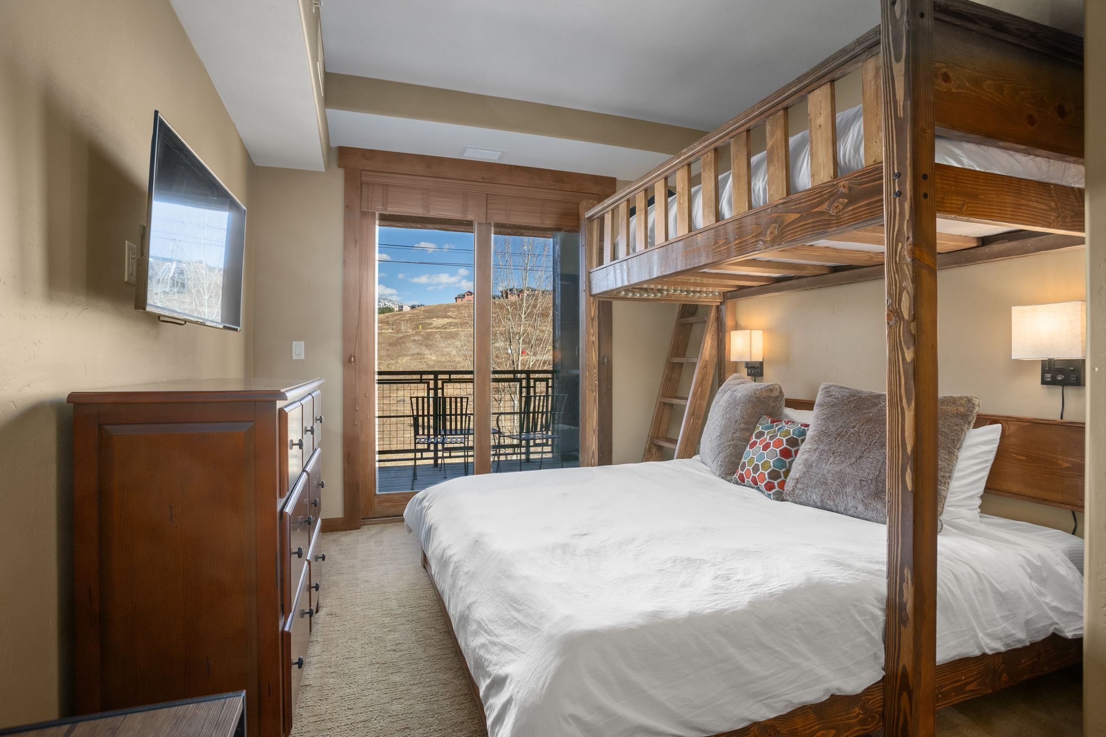 Bedroom 3 - Twin over King Bunk