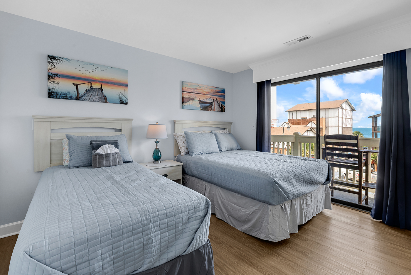 Master Bedroom with Private Balcony 
