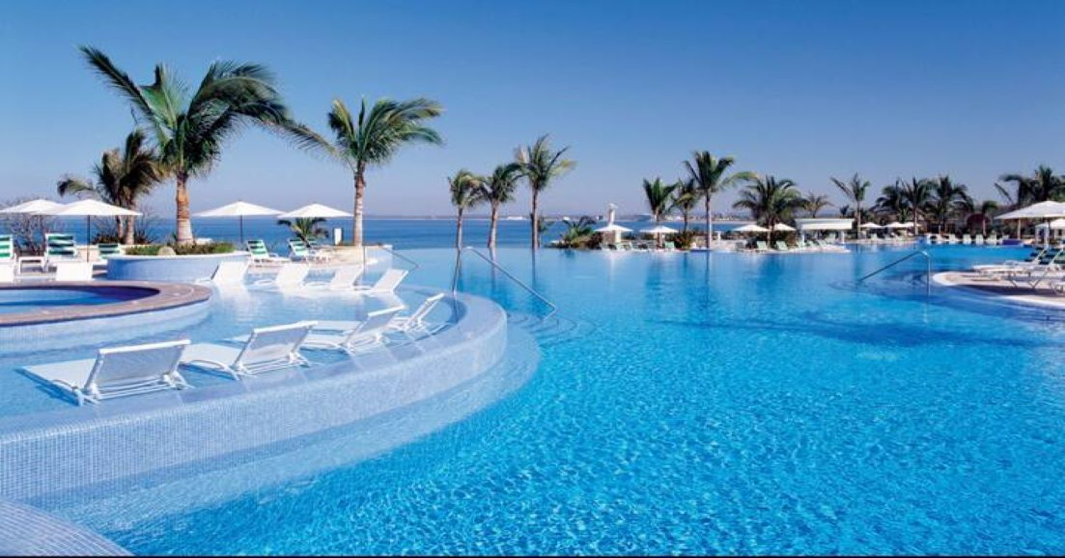 Pool and Beach at Pueblo Bonito Emerald Bay, Vacation Travel Exclusives