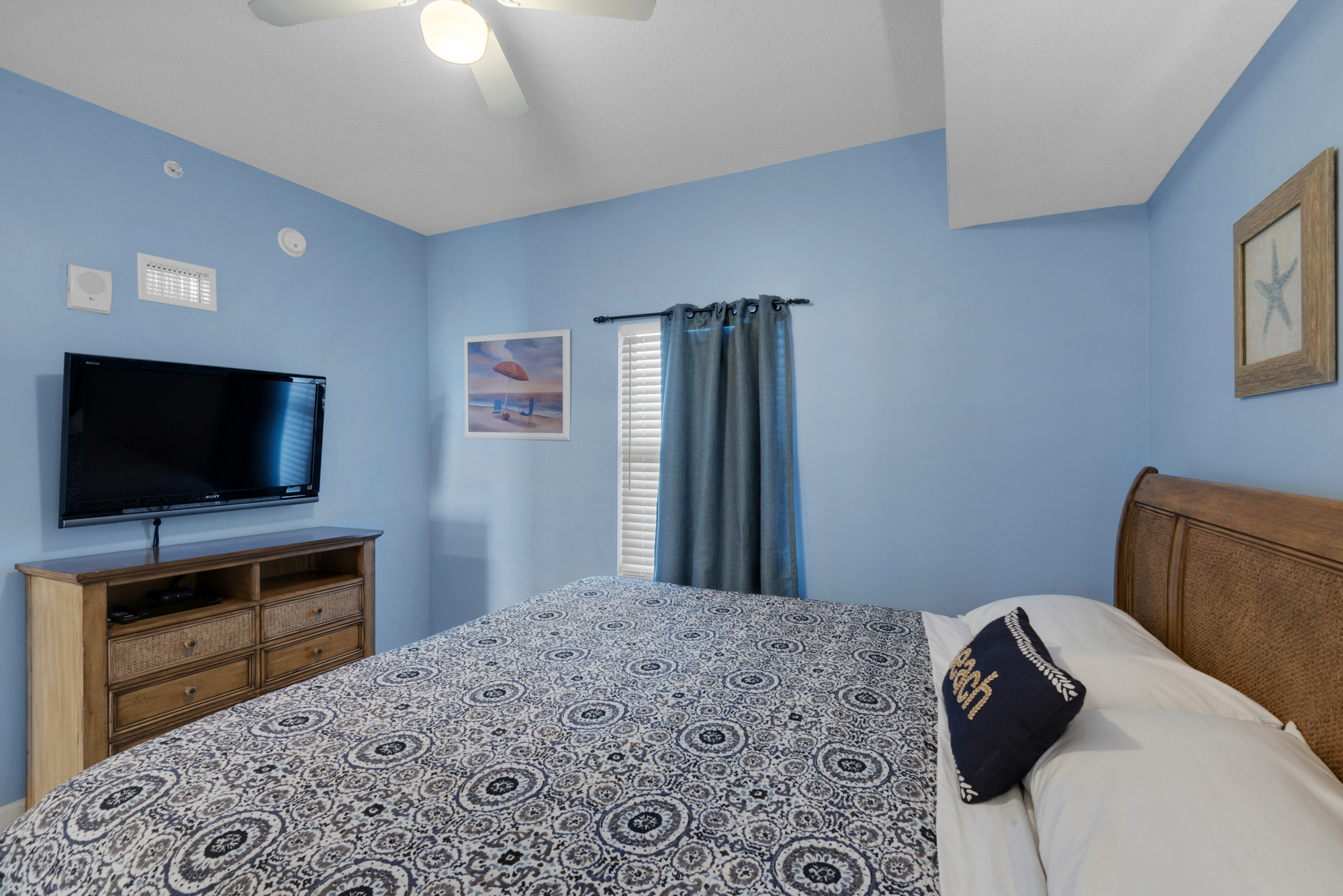 Master Bedroom with Flat Screen TV