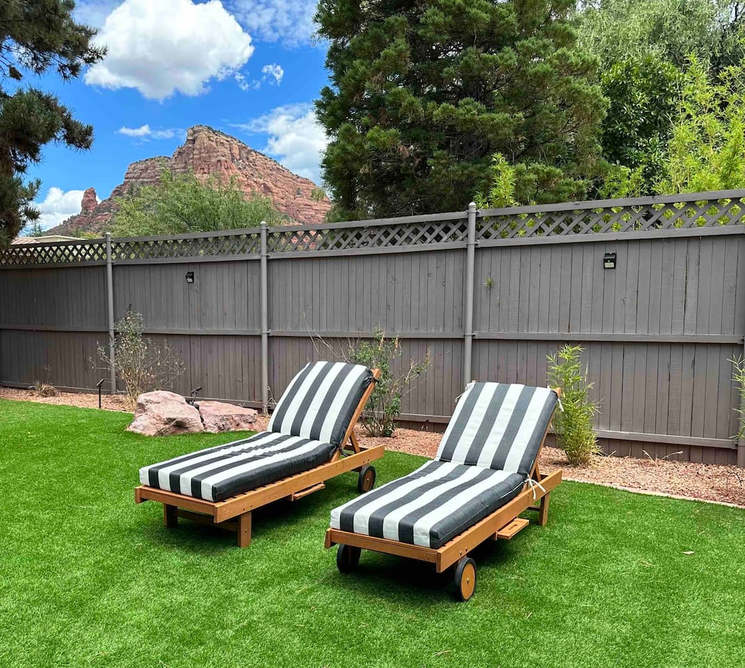 End your day with a glass of wine and a Sedona sunset!