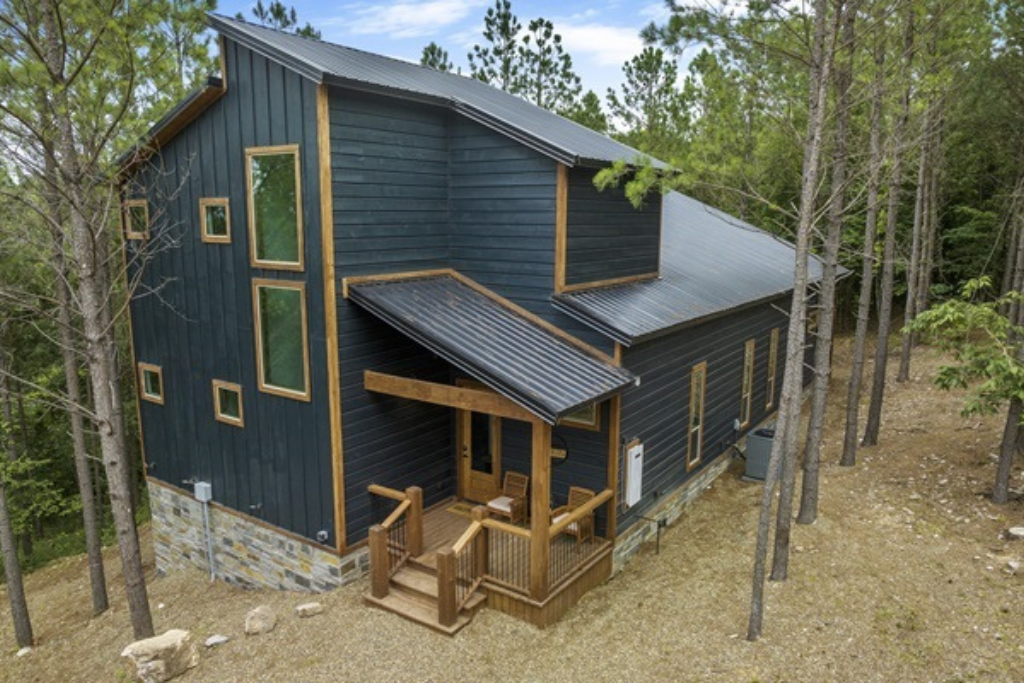 Nestled in the heart of the forest with nature’s beauty all around.