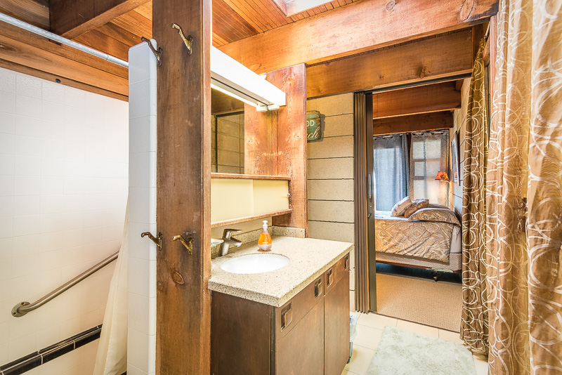 Deep shower/tub step in