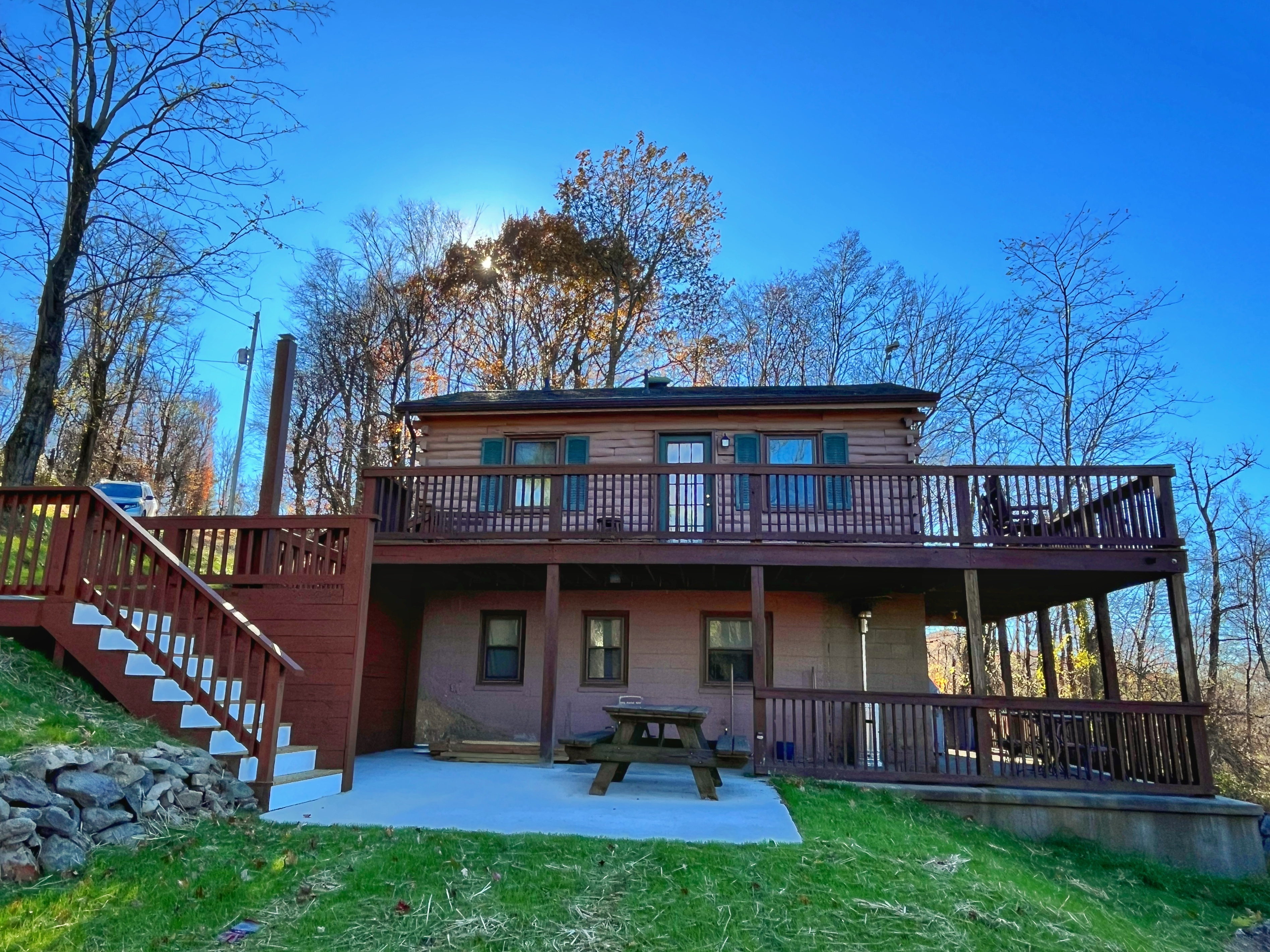 Mountain View Log Cabin