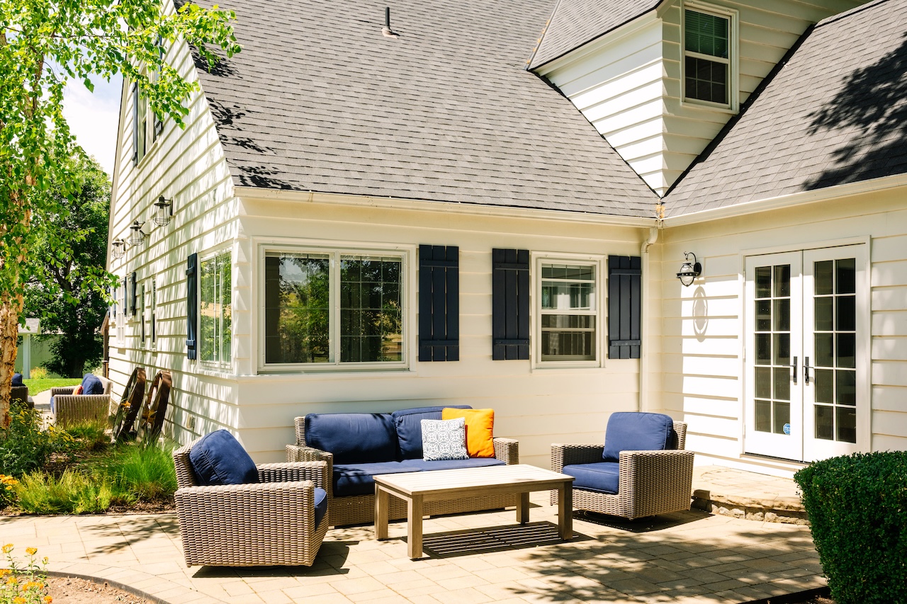 Another Lounge Set outside the Farmhouse