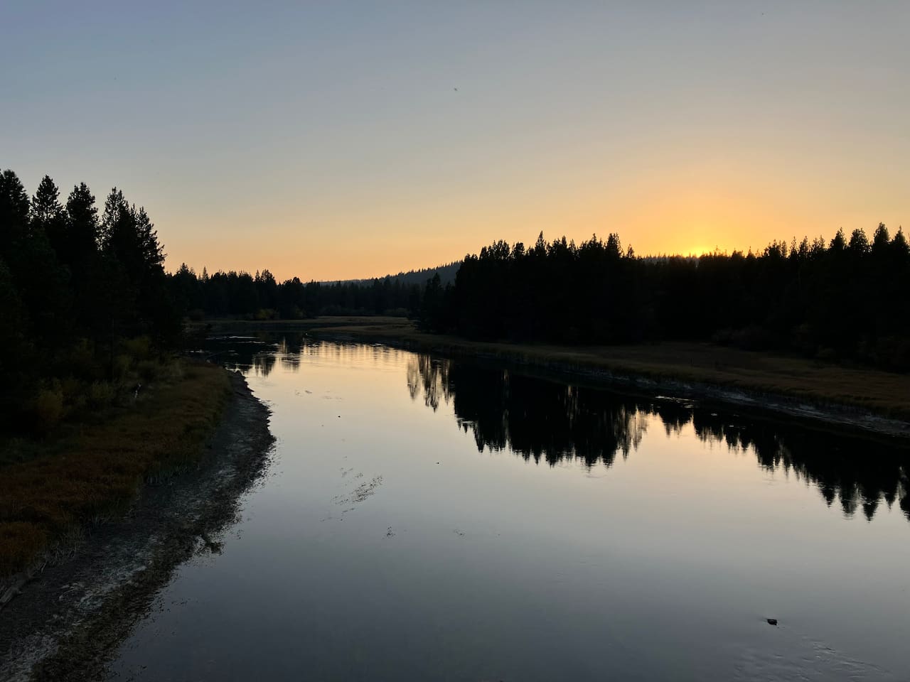 This view and the river path are just down the street!