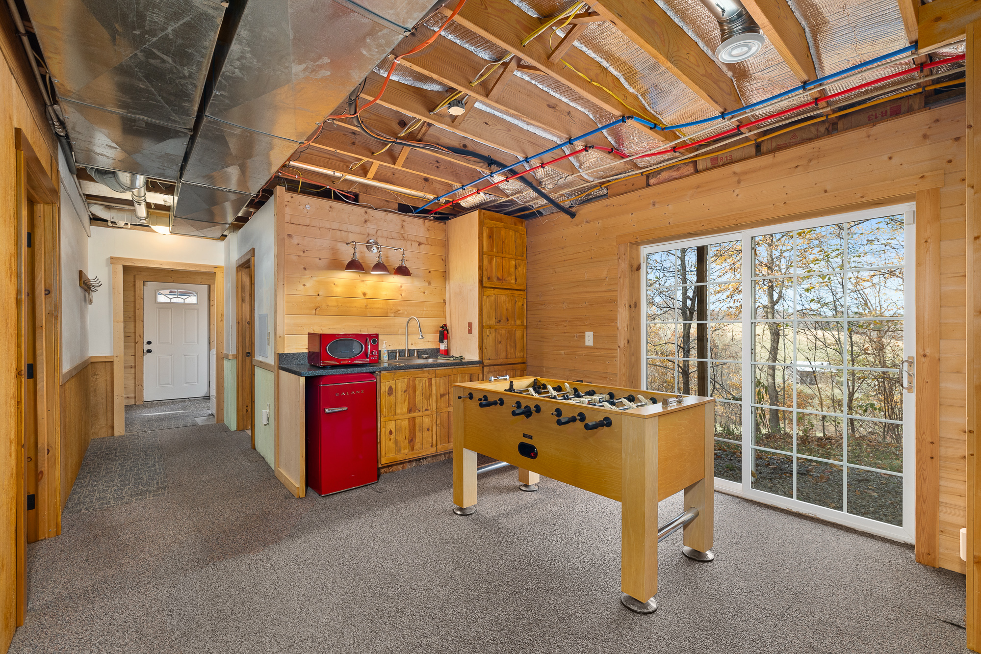 Basement Kitchenette/Fooseball