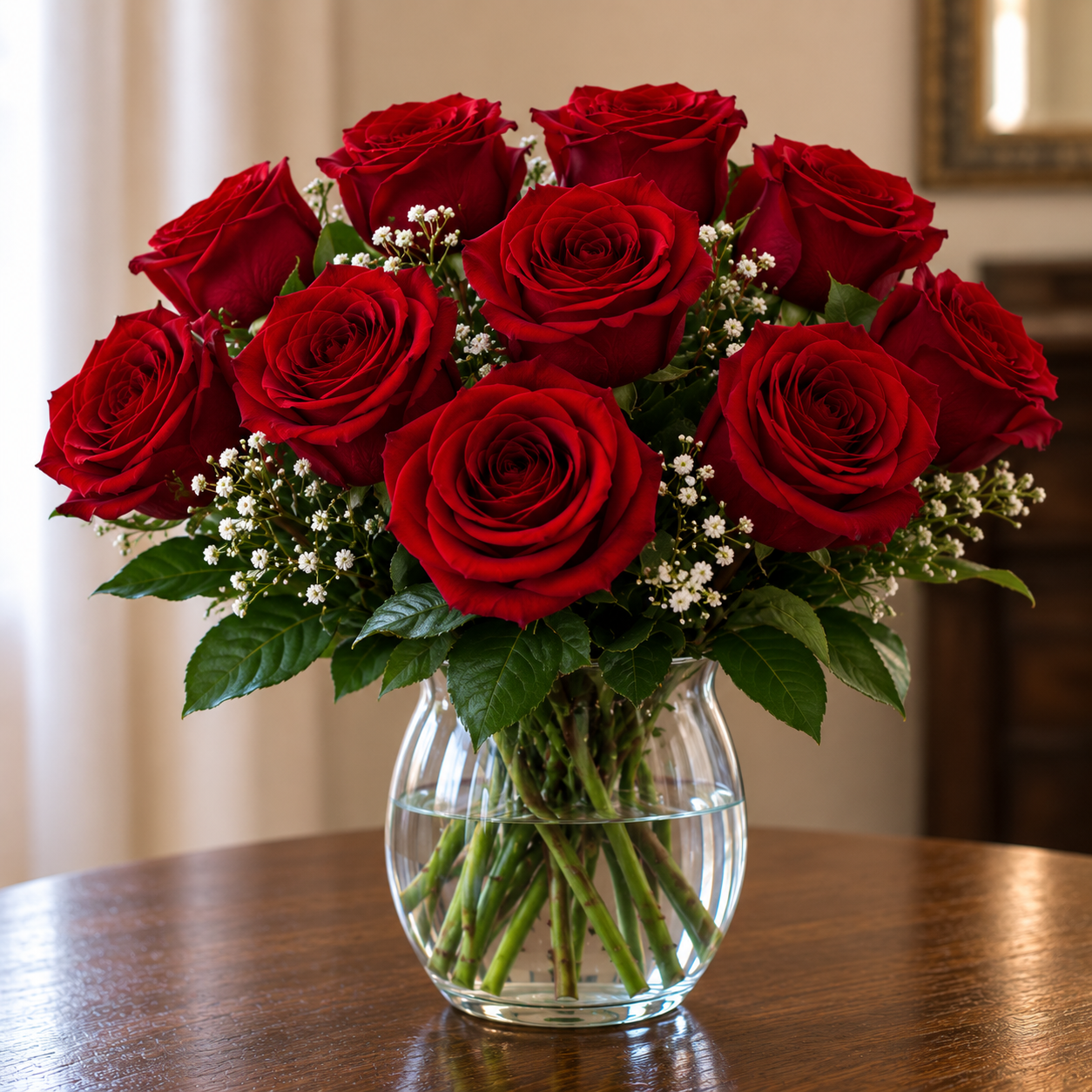 Red rose bouquet