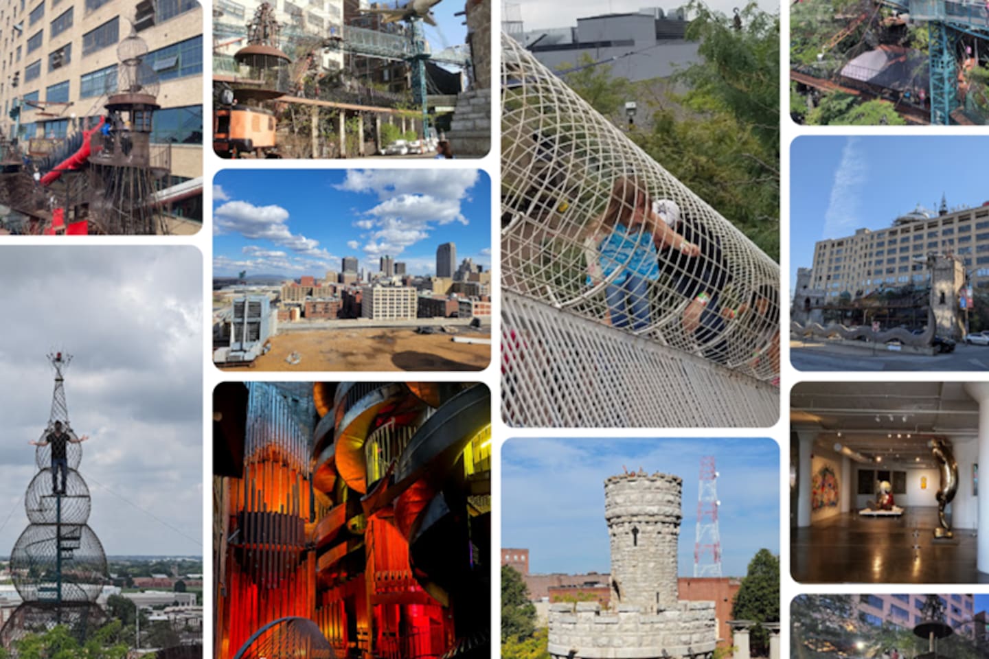 St Louis City Museum is a fun and interactive playground for the family to burn up some energy!