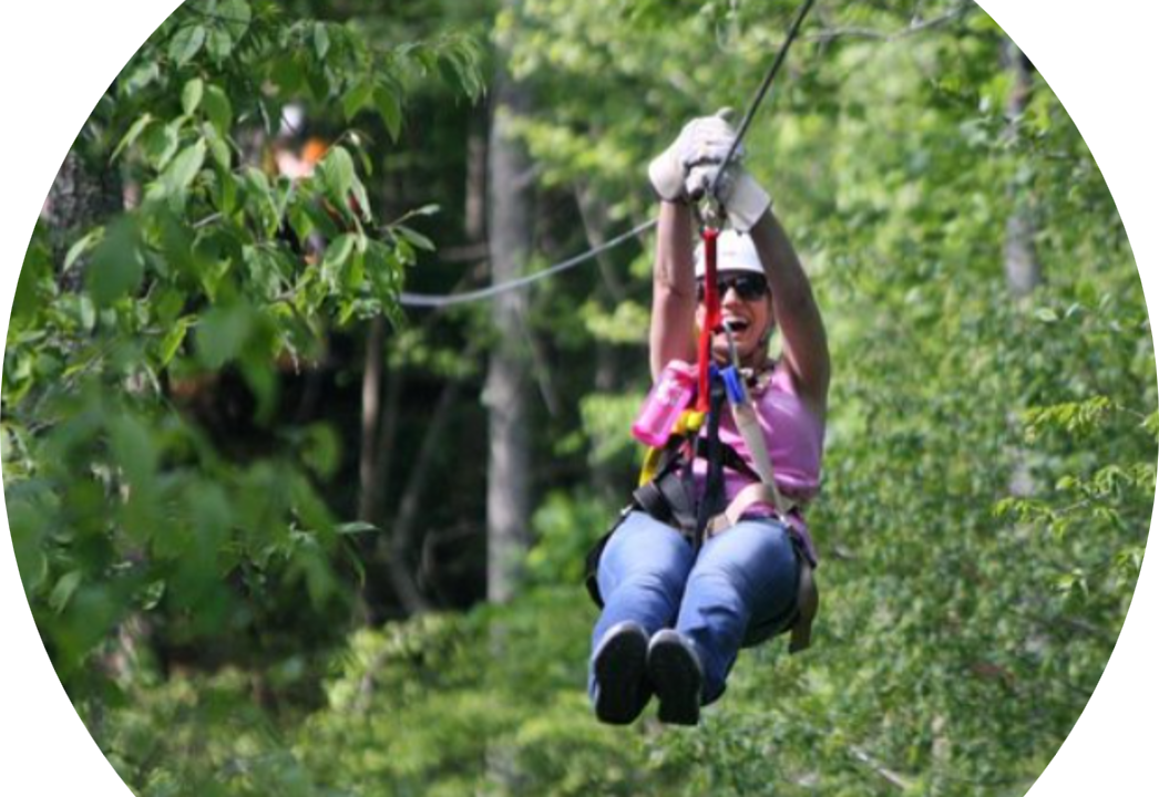 Zip Lines - 15 min. from Bear-Foot Hideaway