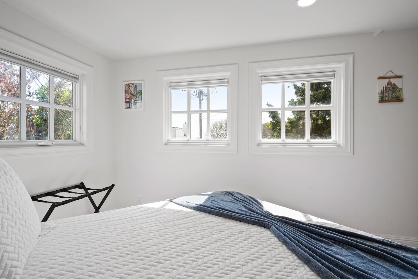 Bedroom, filled with light!