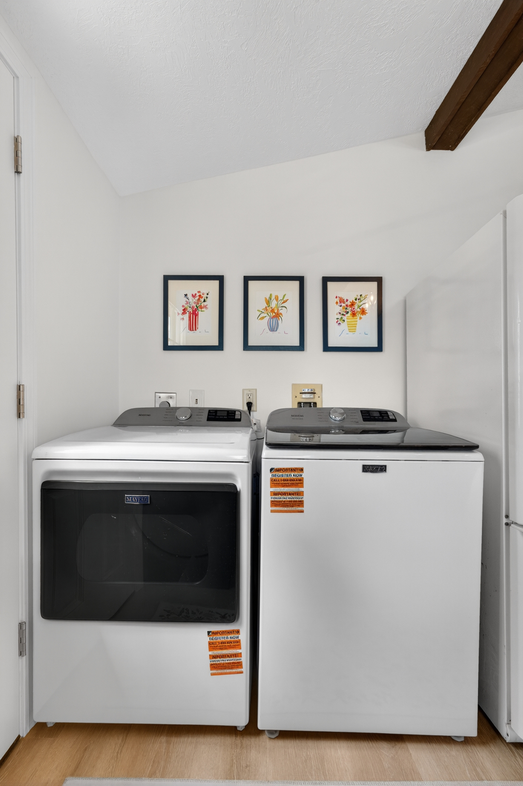 In-unit washer available for added convenience during your stay.