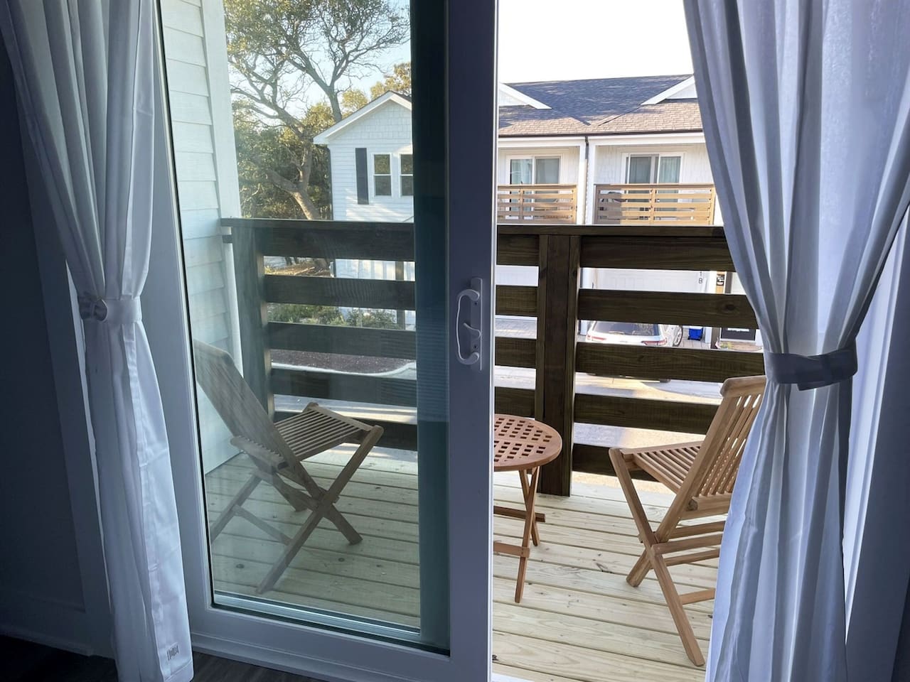 Step outside and enjoy your own quiet balcony retreat just off the primary suite.