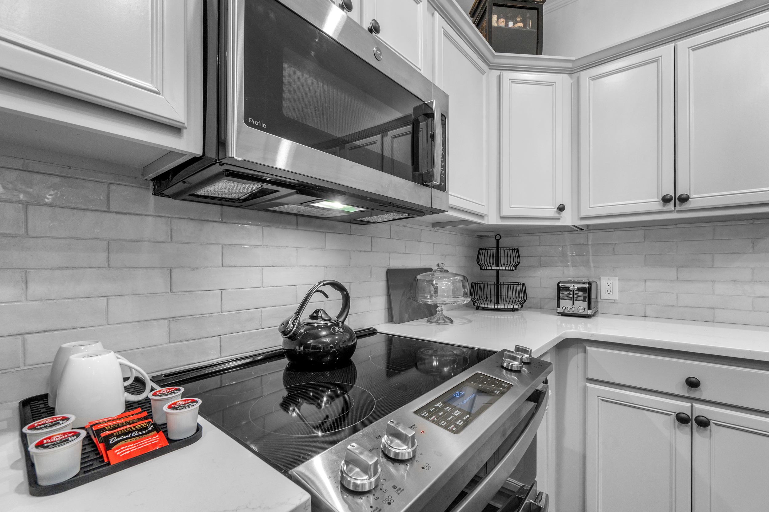 Fully appointed kitchen
