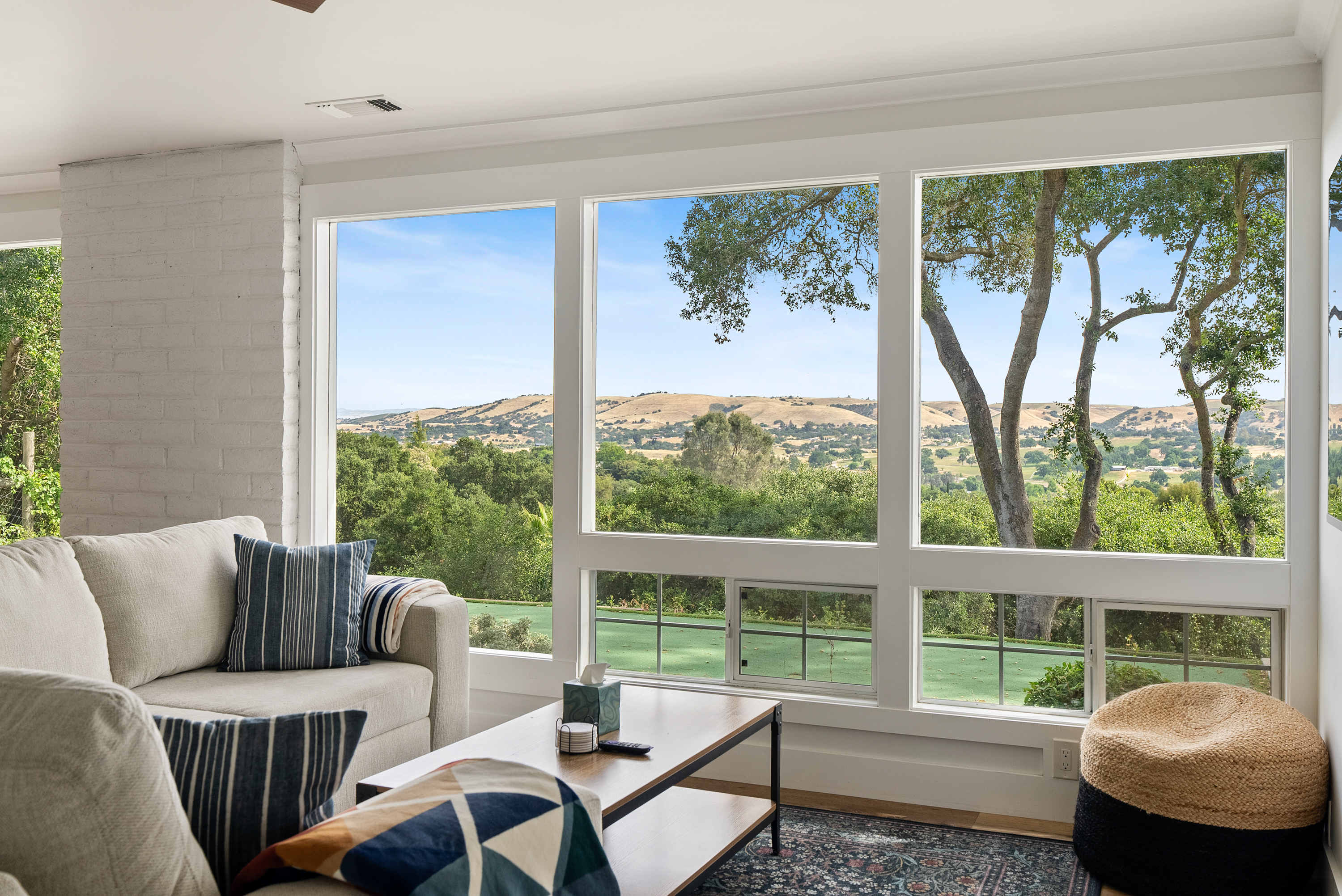 Take in the breathtaking valley views while you unwind in this sun-drenched lounge.