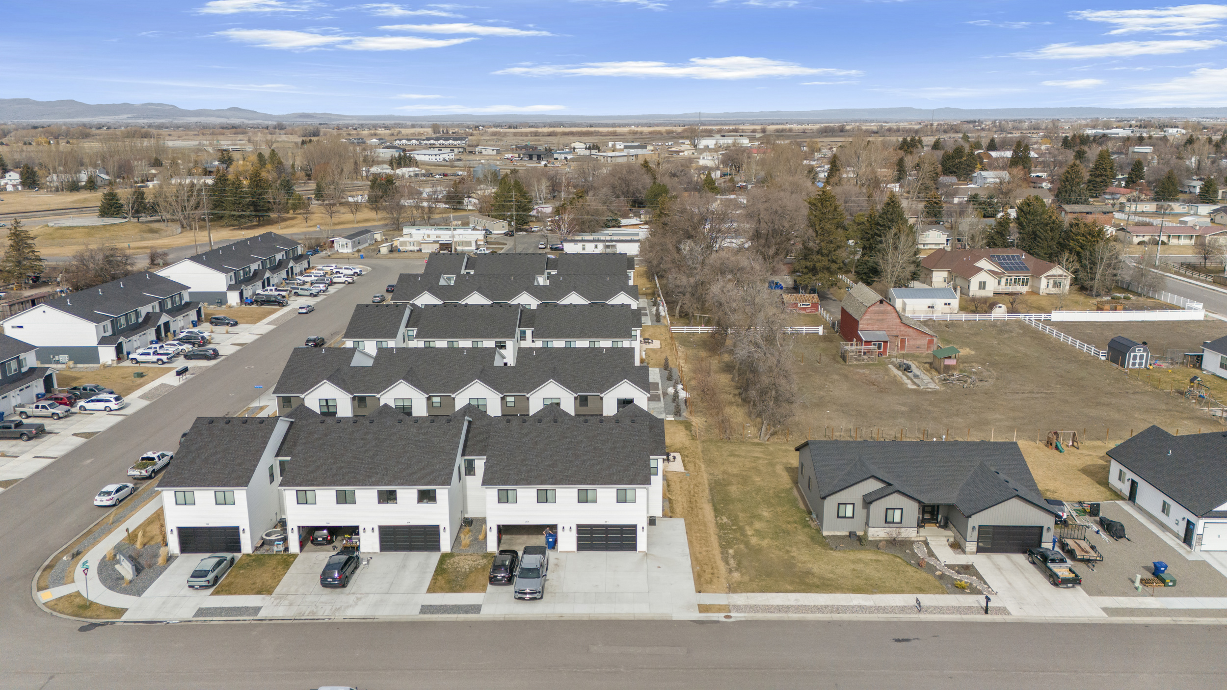 Exterior of the home with view of the area.