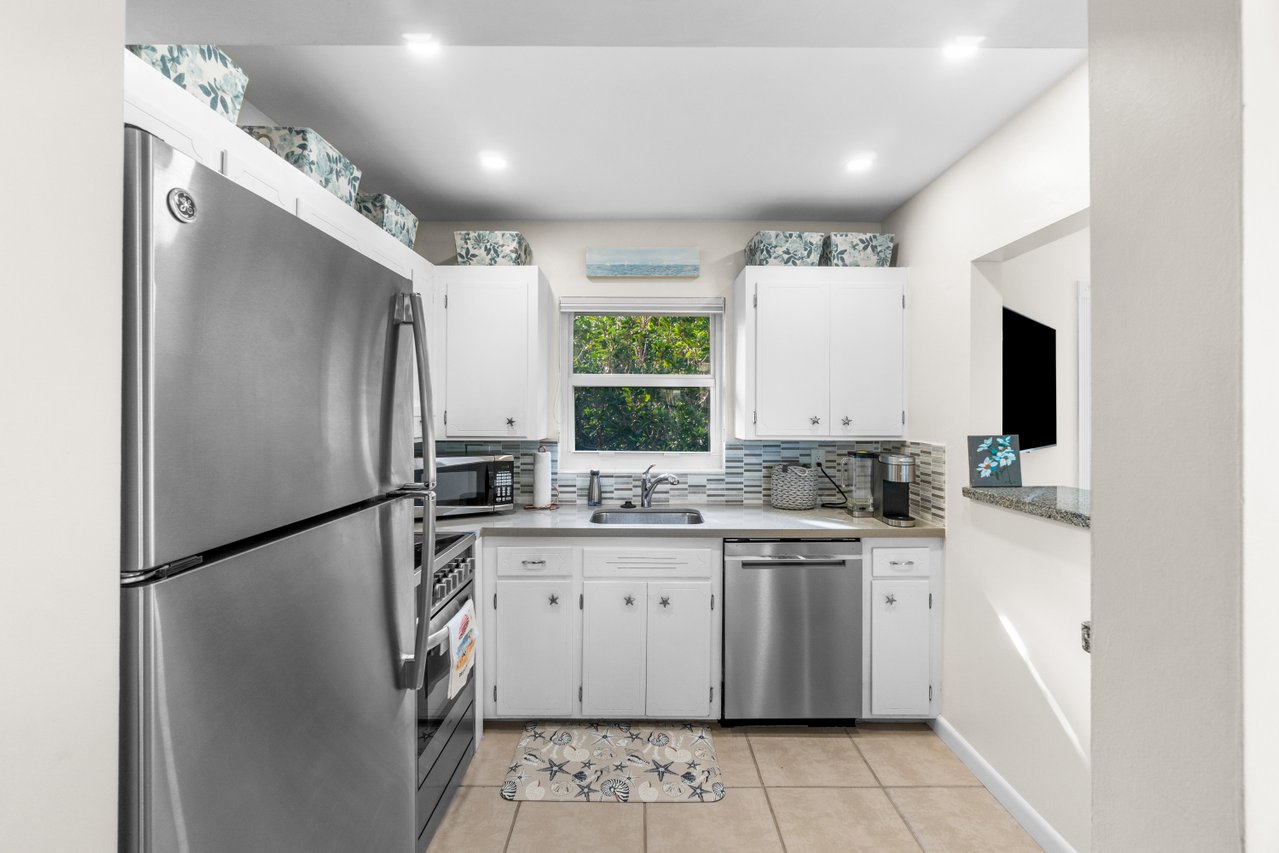 Well stocked kitchen