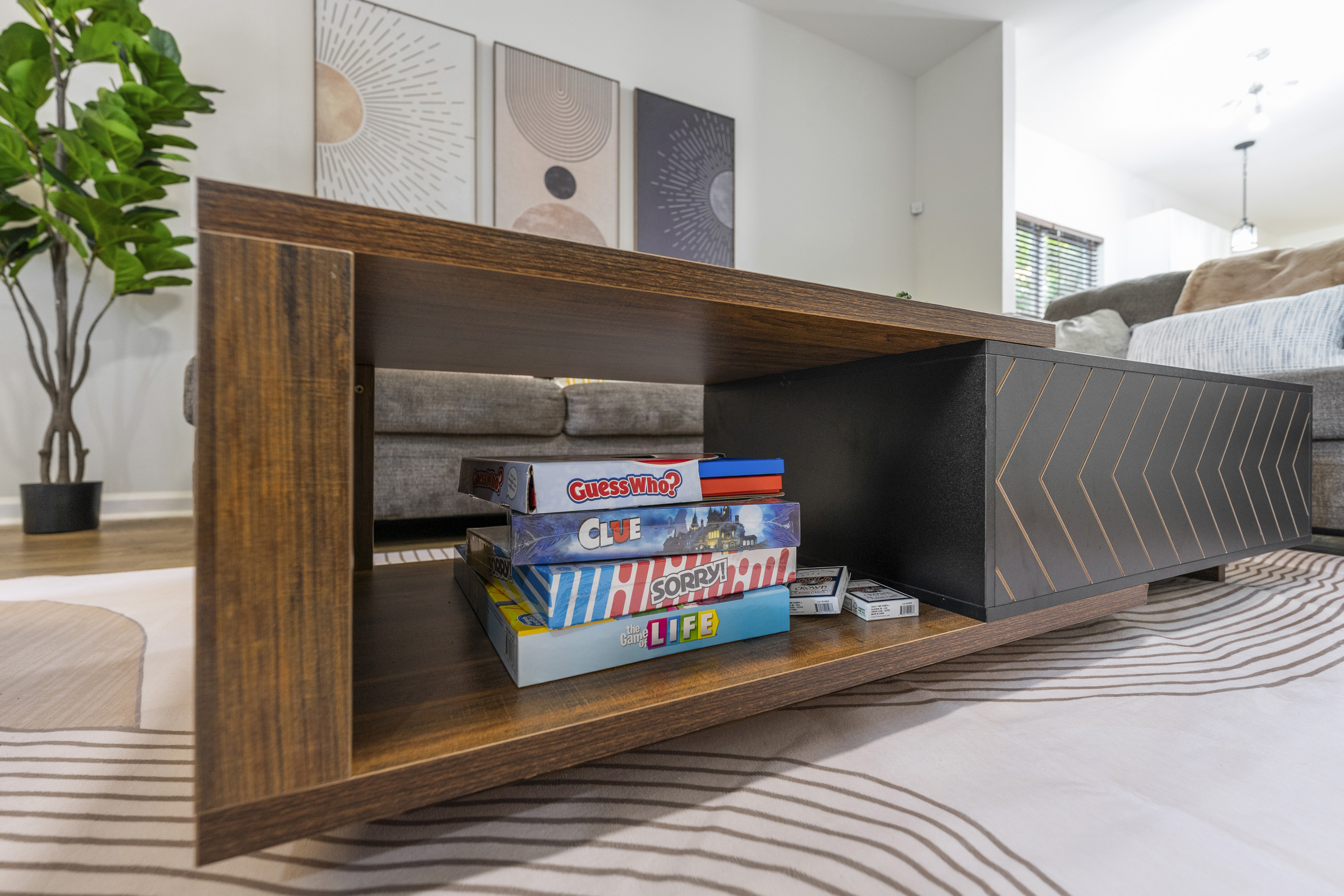 We've supplied some games for your group for those nights at your home away from home!