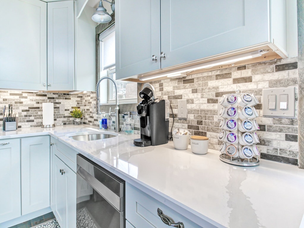 Coffee Bar in Kitchen