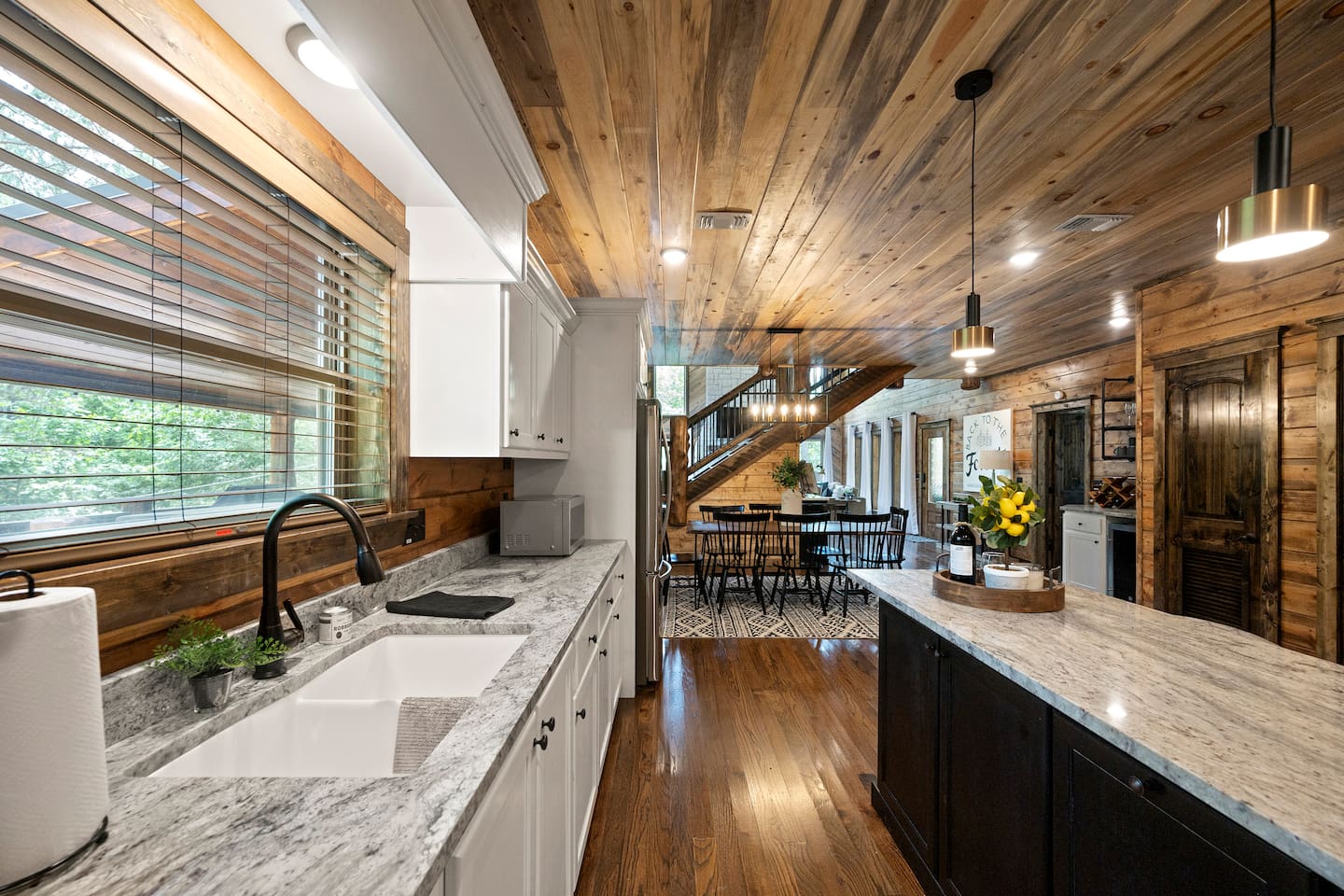Cook up a feast for the whole family in a kitchen designed for convenience and style.