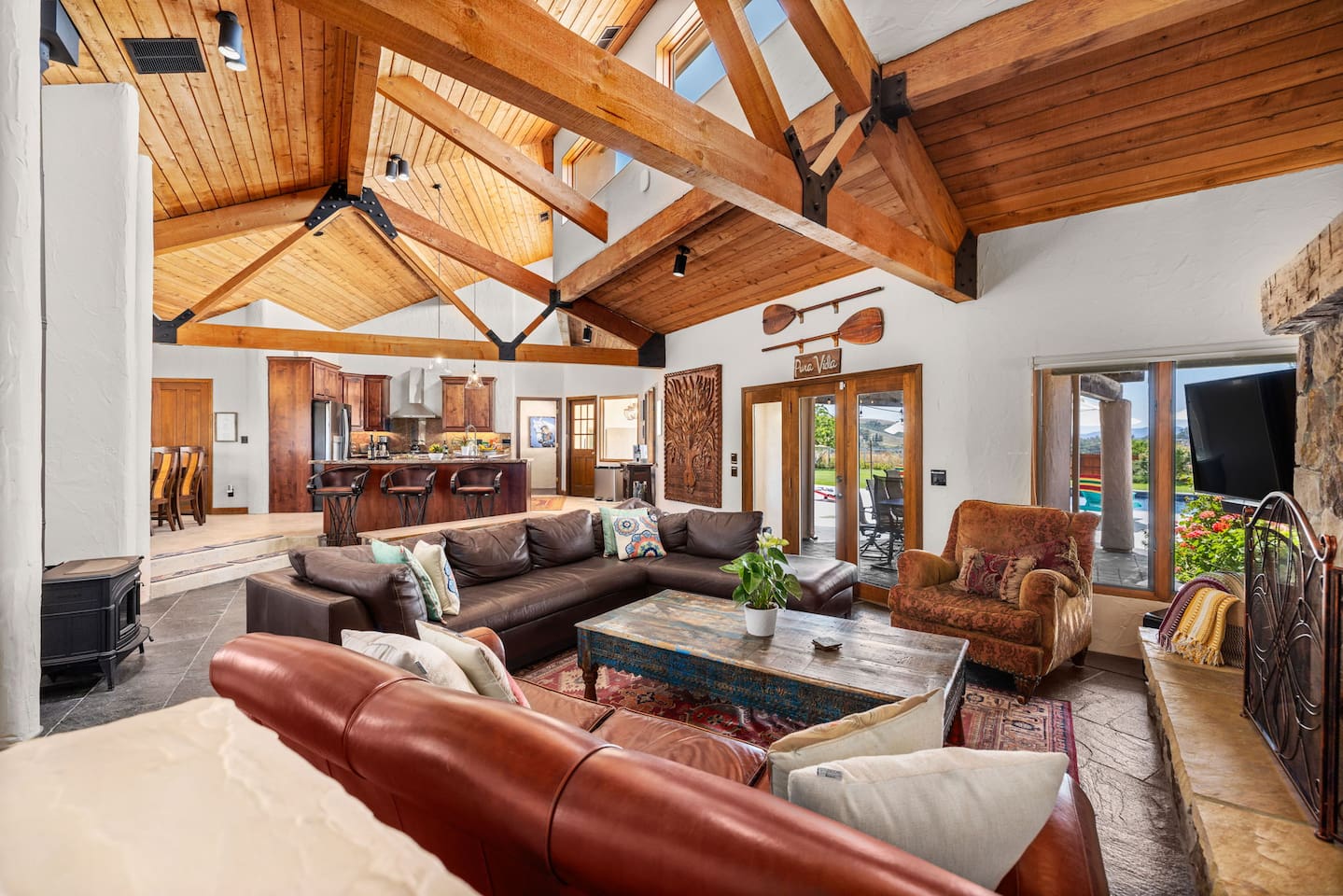 Living room, open-concept living designed for connection and comfort. The living room opens towards the kitchen, dining area.  Plenty of space to gather, lounge, and unwind together.  Where mornings start slow and evenings stretch long.