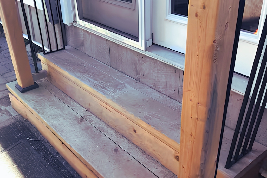 Only 2 steps to get into the ZEN retreat. 