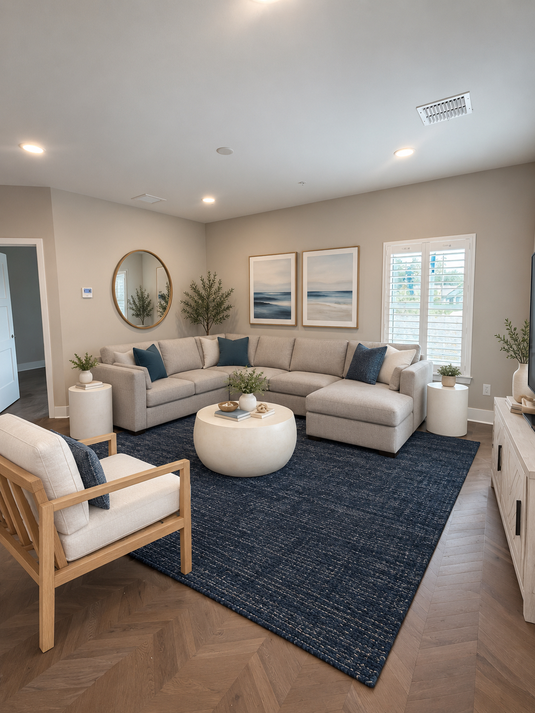 AI assisted Living Room