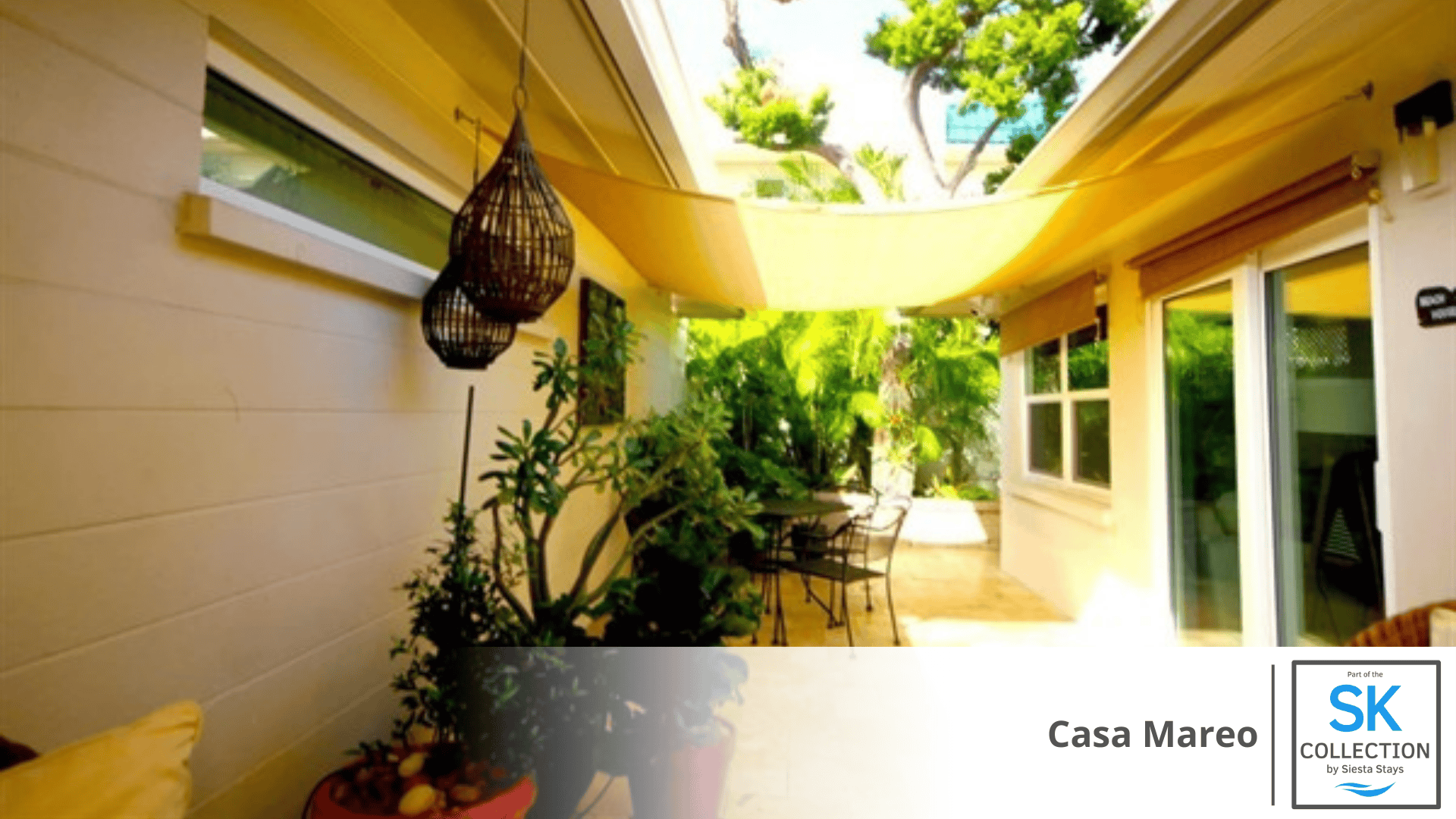 Covered Gated Courtyard