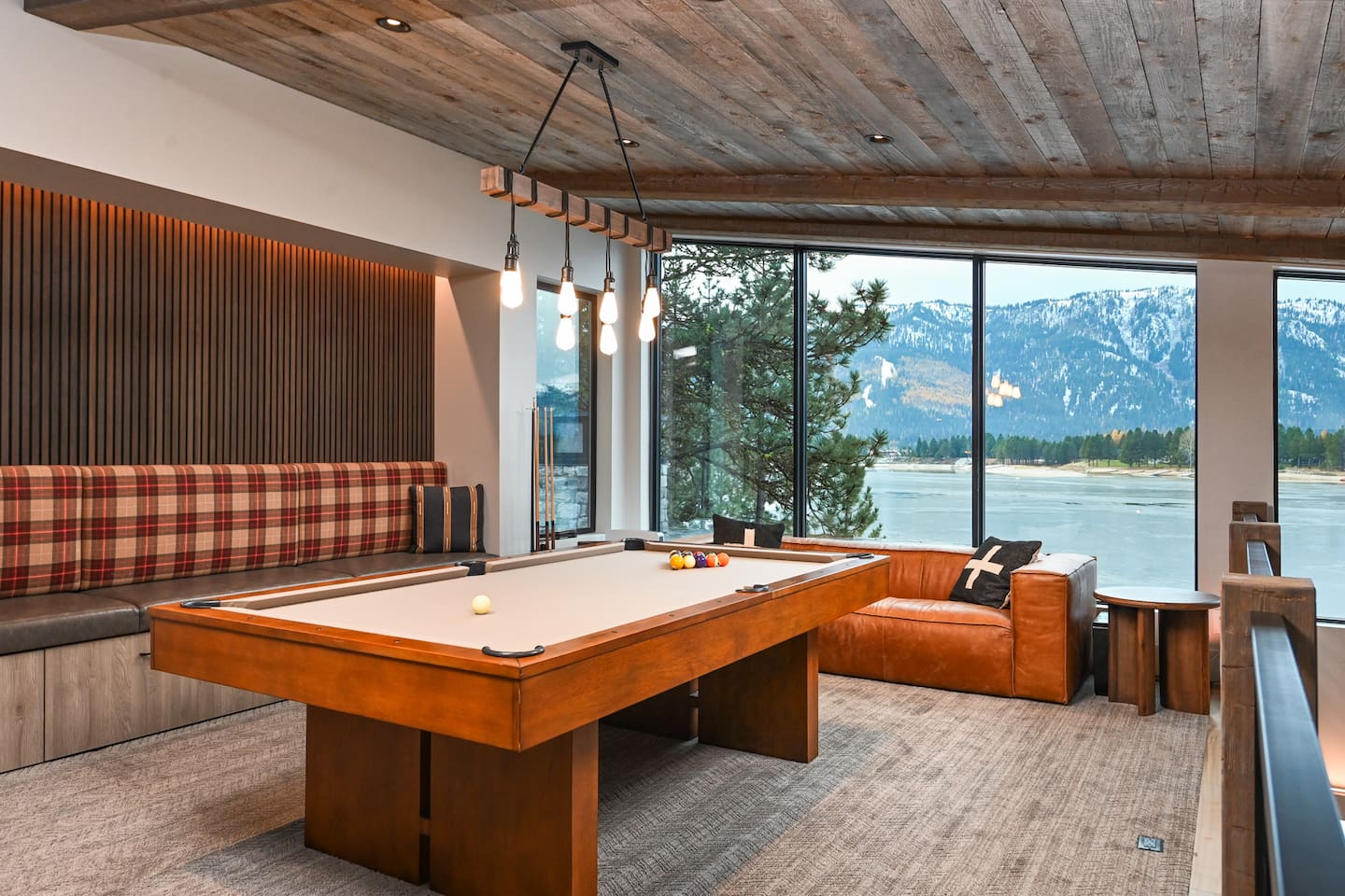 The views from the billiards rooms are immaculate.