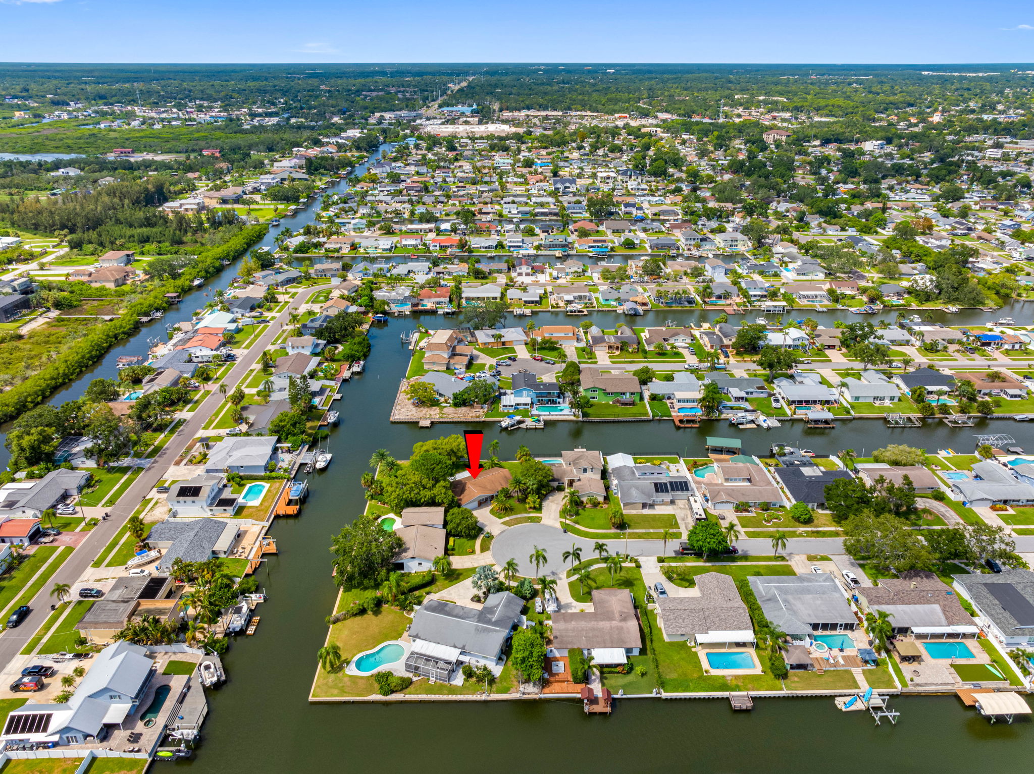 Aerial View of the Neighborhood