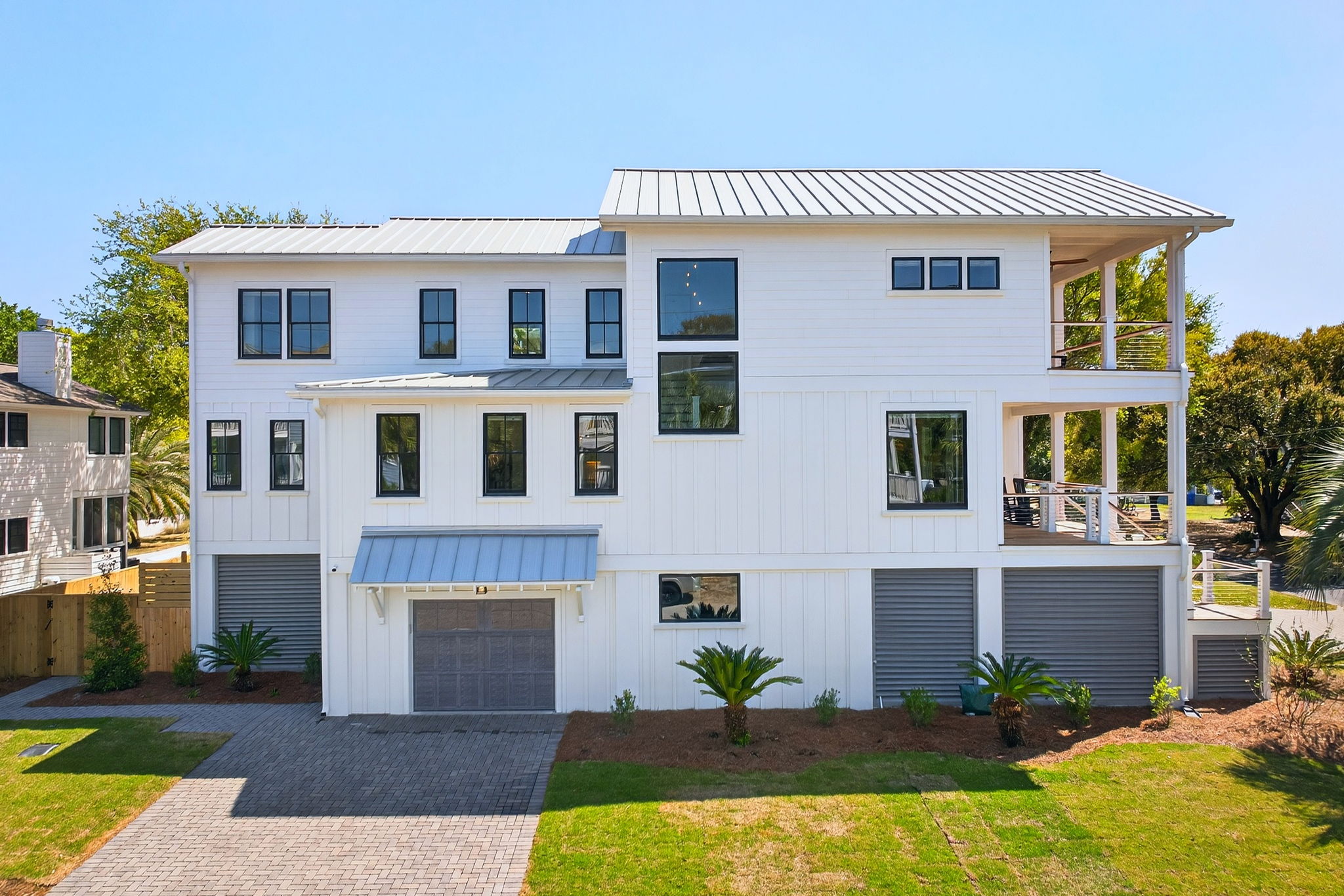 Side of House | On Beach Time | 6 30th Ave, Isle of Palms, SC | IOP Escapes
