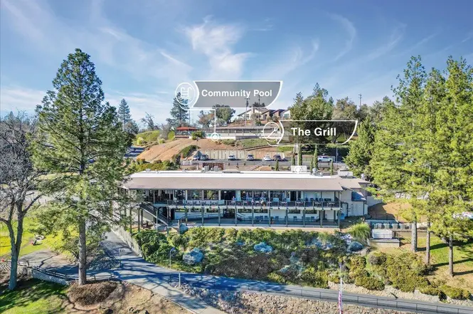 clubhouse, The Grill, and swimming pool