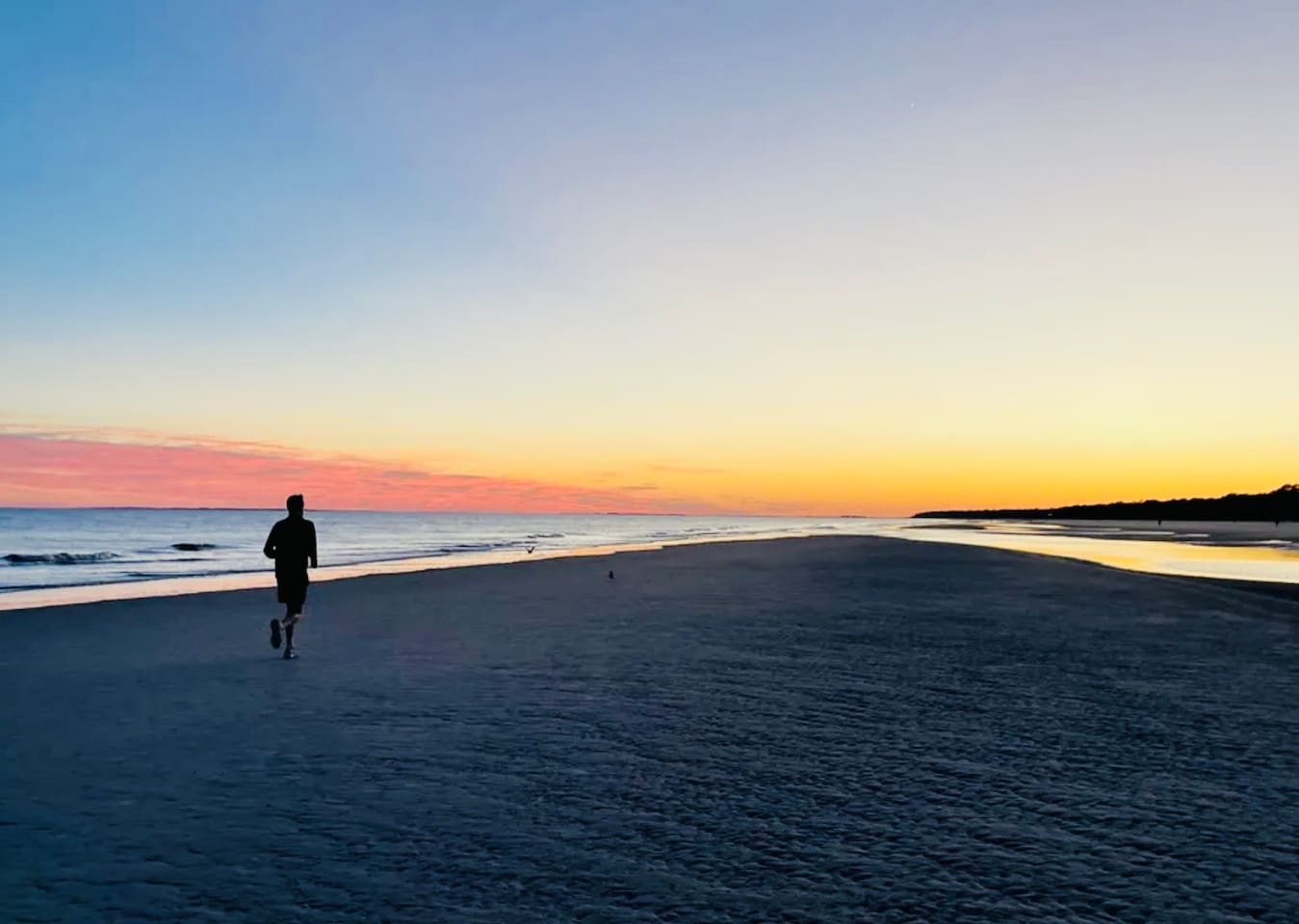 Sunset on Folly Field Beach