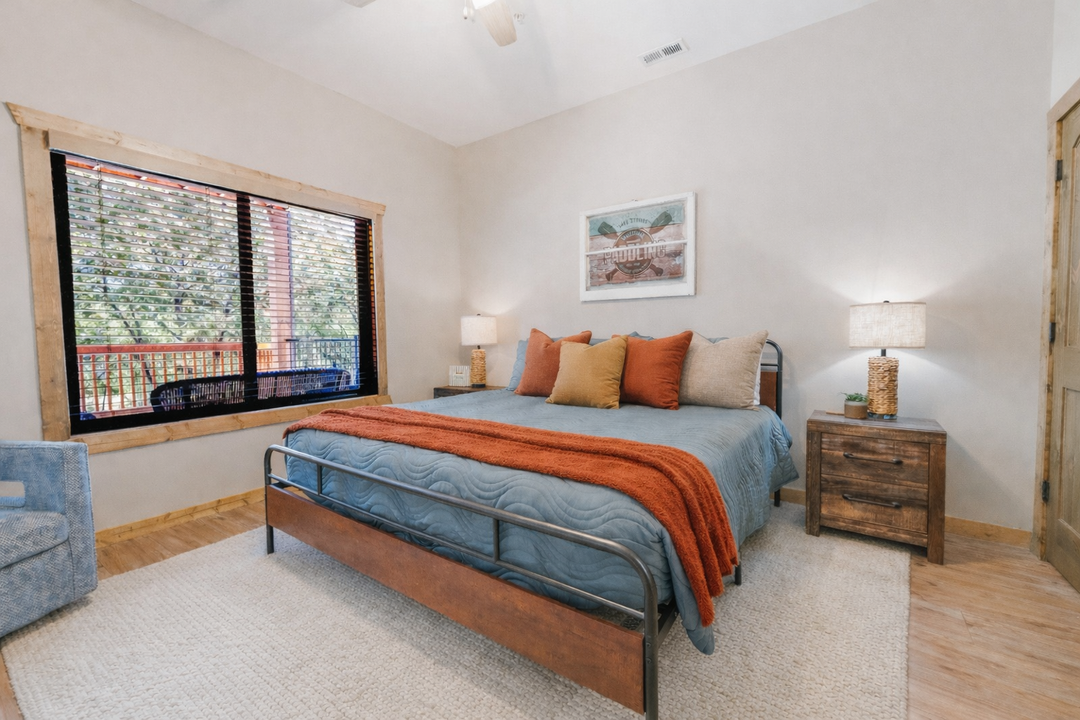 Lower level king bedroom