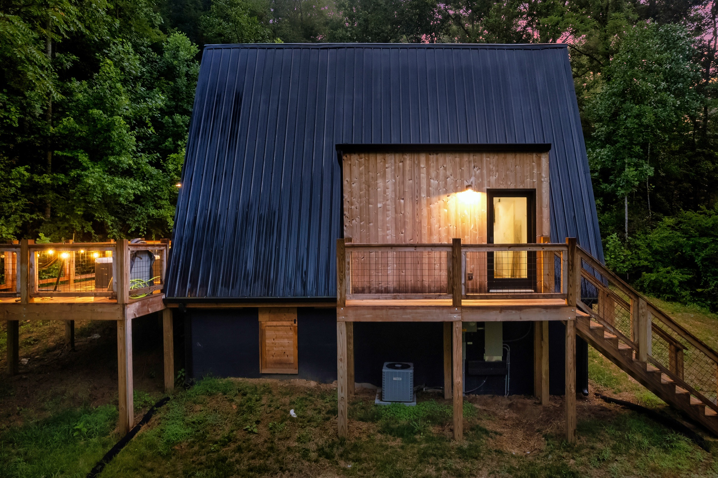 Well Lit path to door
