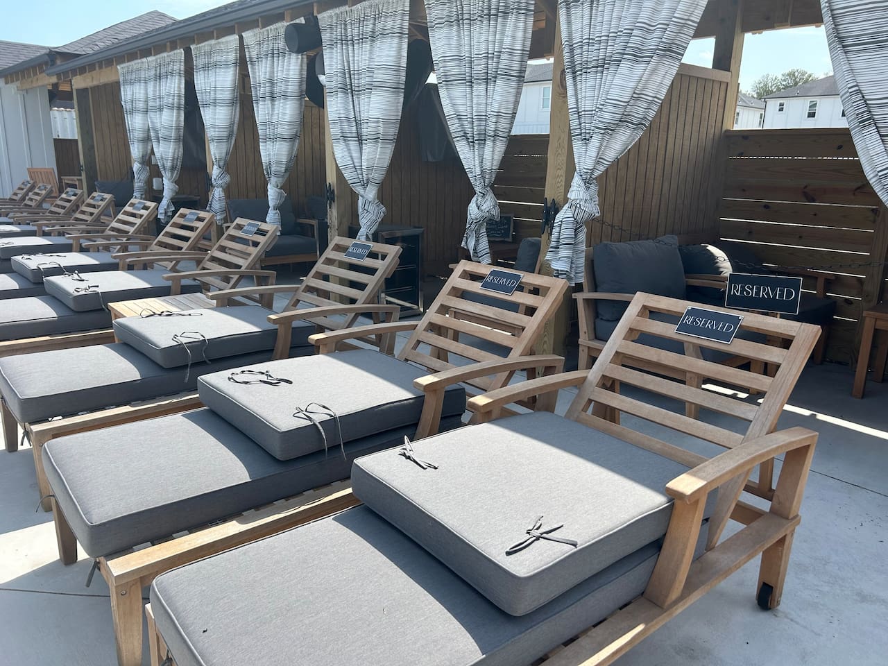 Lounge around the pool!