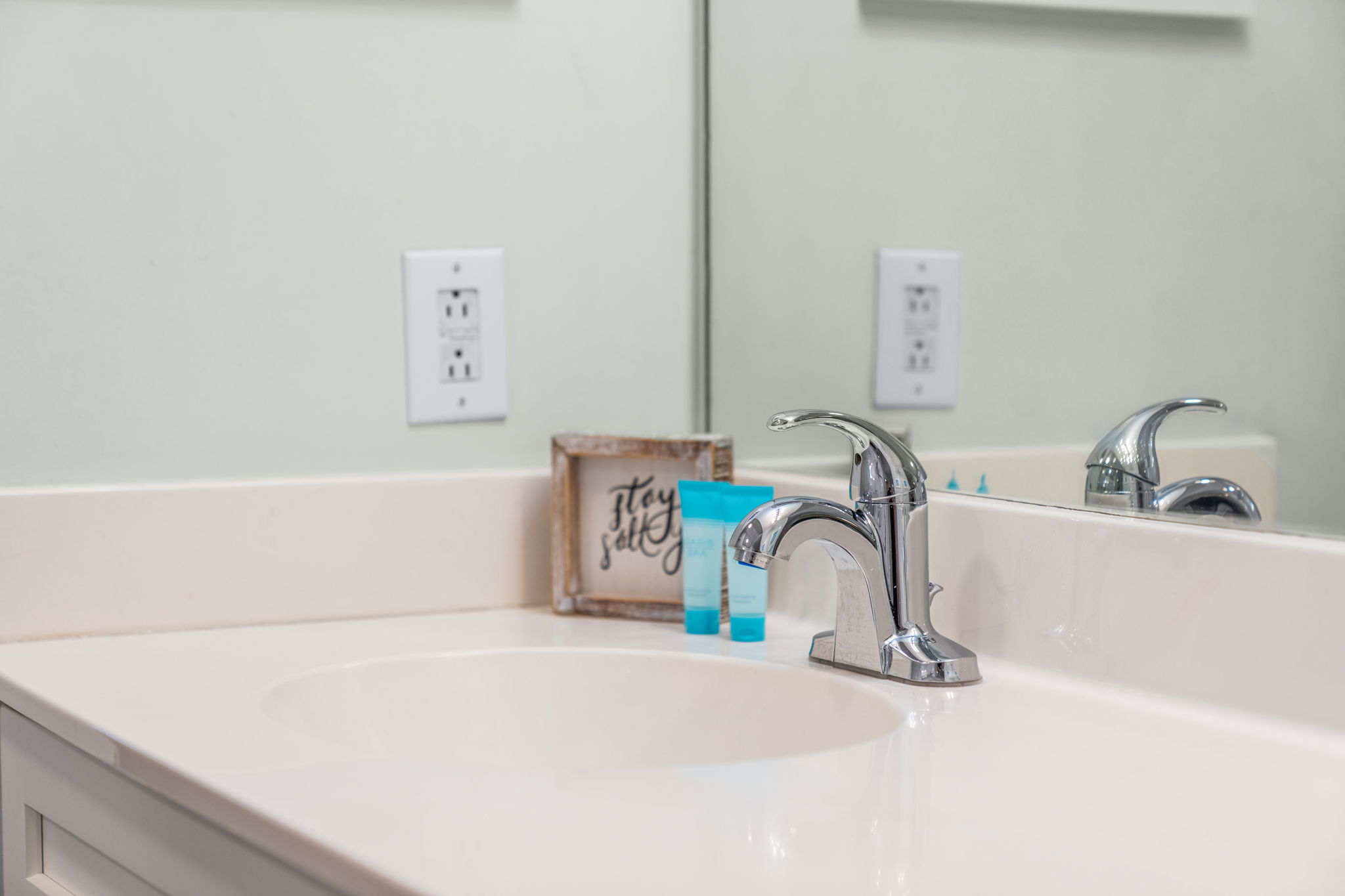 Bathroom | Sand Dollar | 102 Oceanview | 1116 Ocean Blvd, Isle of Palms, SC | IOP Escapes