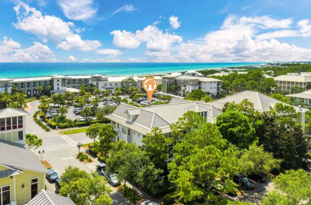 Walk to Watercolor Beach Club