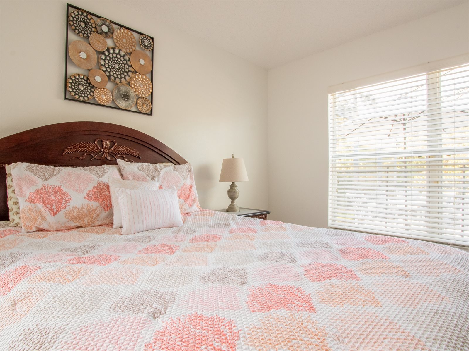 Master Bedroom with Queen Bed, TV in every bedroom!
