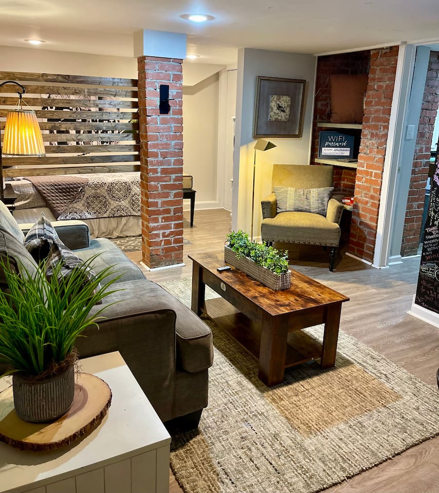 Such a quaint, cozy and charming space…your home away from home. 