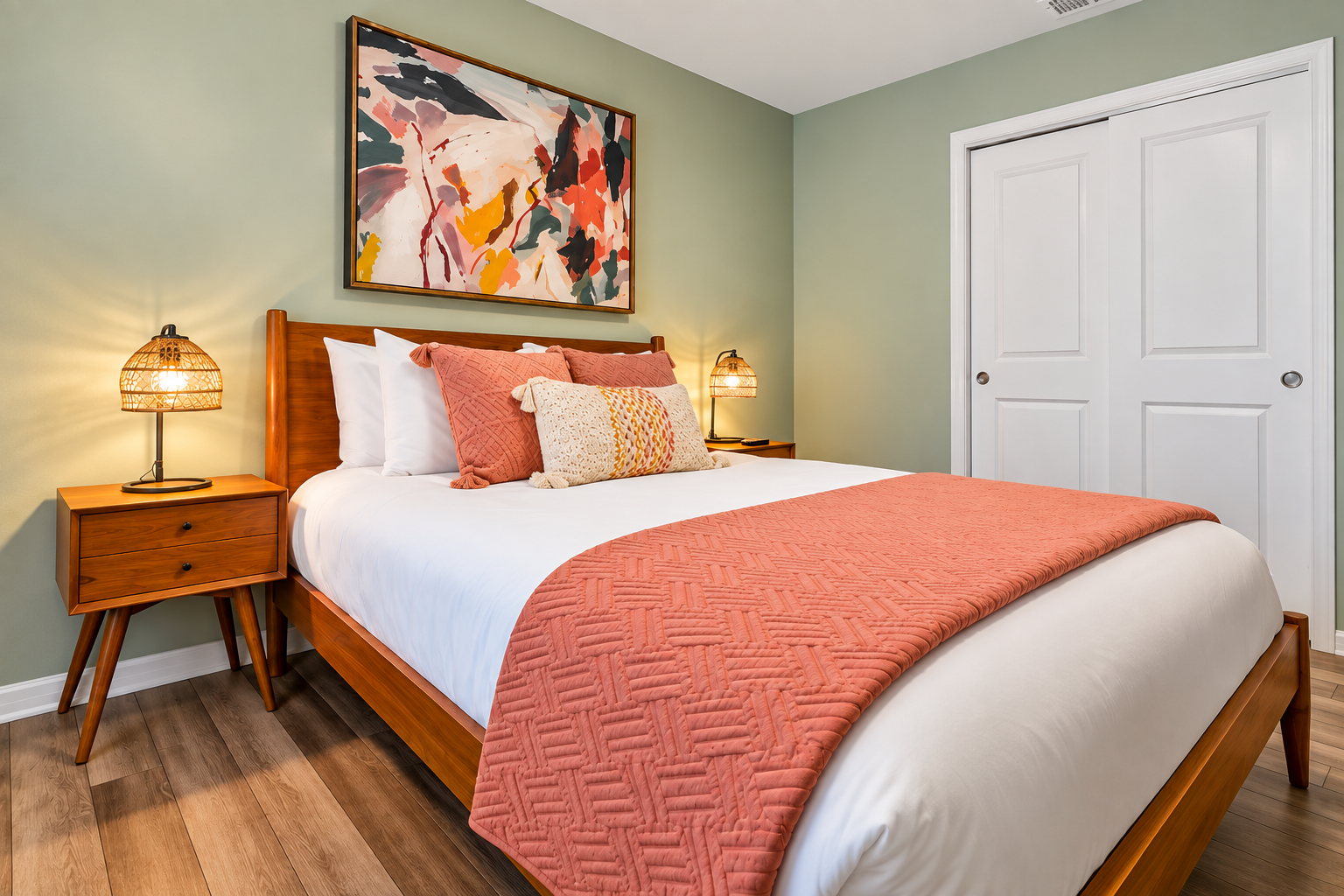 All beds are dressed with hotel grade linens for a better night sleep.