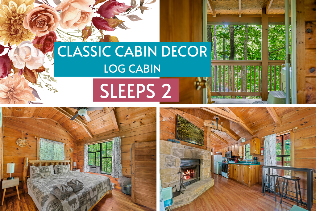 Classic log cabin design with modern touches — made for peaceful getaways.