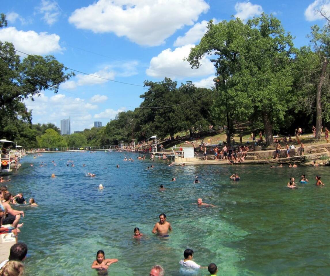 next to  barton spring swim
